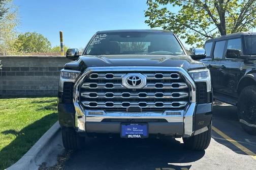Midnight Black Metallic 2023 Toyota Tundra 1794 Edition