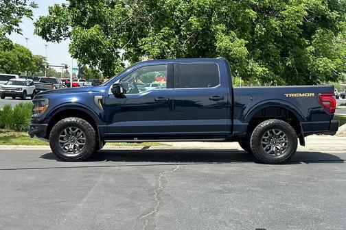 Antimatter Blue Metallic 2025 Ford F-150 Tremor