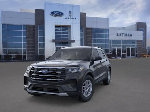 Agate Black Metallic 2026 Ford Explorer Active