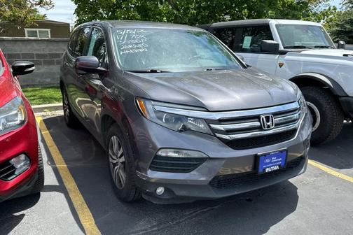 Modern Steel Metallic 2017 Honda Pilot EX-L