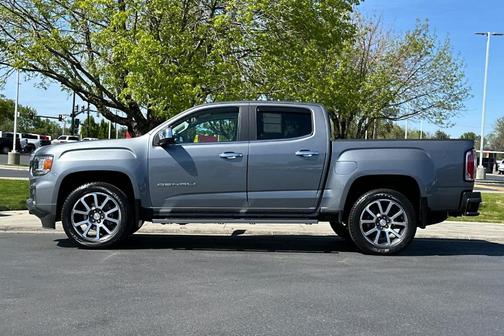 Satin Steel Metallic 2021 GMC Canyon Denali