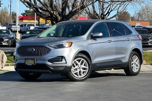 Iconic Silver Metallic 2024 Ford Edge SEL