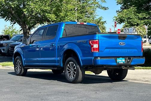 Velocity Blue Metallic 2019 Ford F-150 XLT