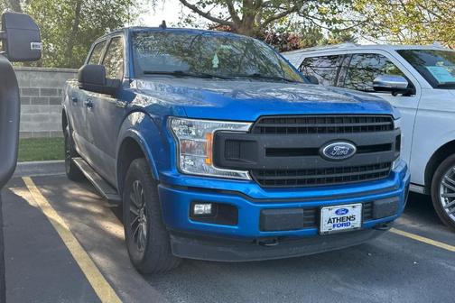 Velocity Blue Metallic 2019 Ford F-150 XLT