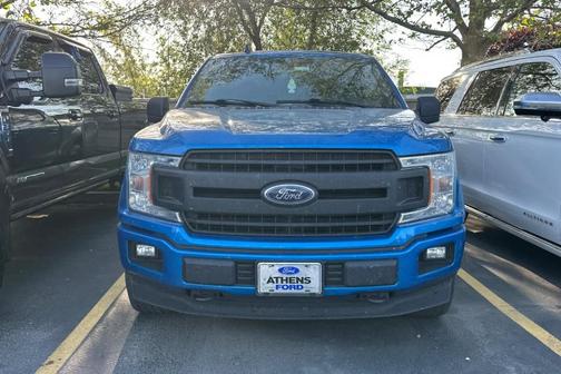 Velocity Blue Metallic 2019 Ford F-150 XLT