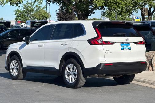 Platinum White Pearl 2025 Honda CR-V LX