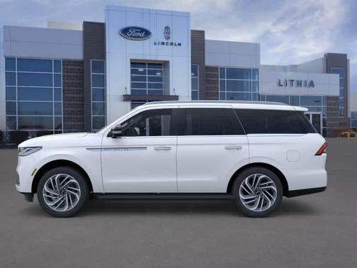 Pristine White 2026 Lincoln Navigator Premiere