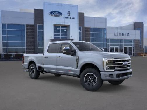 Glacier Gray Metallic 2026 Ford F-350 Platinum