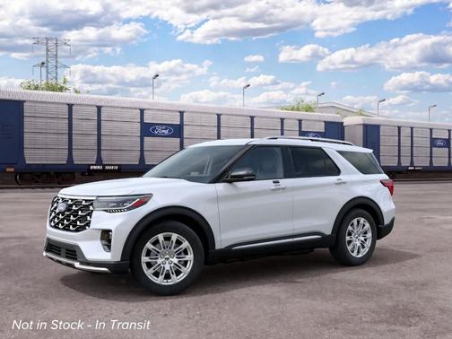Star White 2027 Ford Explorer Platinum