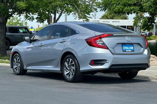 Lunar Silver Metallic 2016 Honda Civic EX