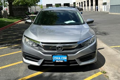 Lunar Silver Metallic 2016 Honda Civic EX