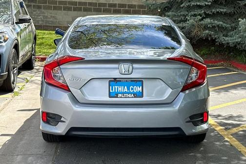 Lunar Silver Metallic 2016 Honda Civic EX