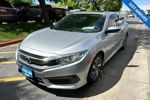 Lunar Silver Metallic 2016 Honda Civic EX