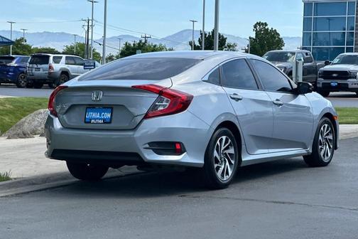 Lunar Silver Metallic 2016 Honda Civic EX