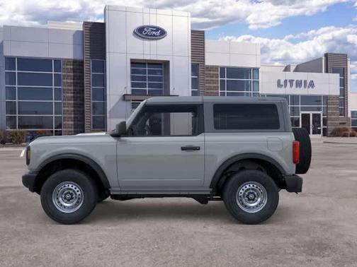 Avalanche Gray 2026 Ford Bronco Base