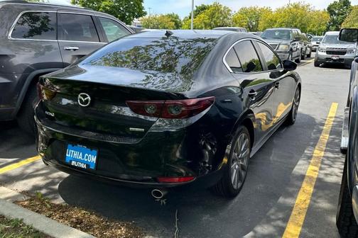 Jet Black Mica 2019 Mazda Mazda3 FWD w/Preferred Package