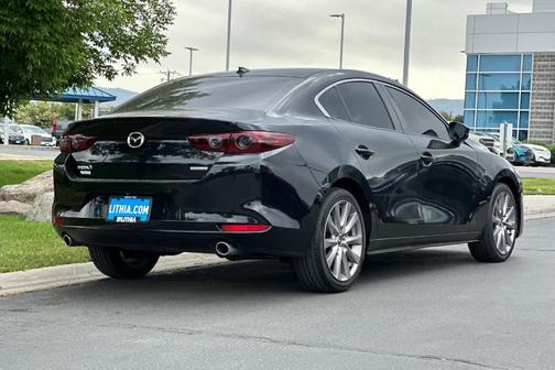 Jet Black Mica 2019 Mazda Mazda3 FWD w/Preferred Package