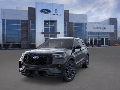 Agate Black Metallic 2026 Ford Explorer ST-Line