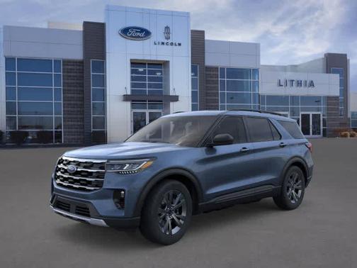 Medium Blue Metallic 2026 Ford Explorer Active
