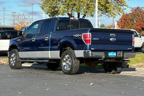 Dark Blue Pearl Metallic / Ingot Silver Metallic 2012 Ford F-150 XLT