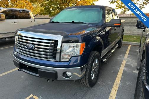 Dark Blue Pearl Metallic / Ingot Silver Metallic 2012 Ford F-150 XLT