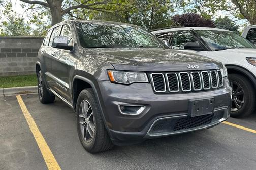 Granite Crystal Clearcoat Metallic 2017 Jeep Grand Cherokee Limited