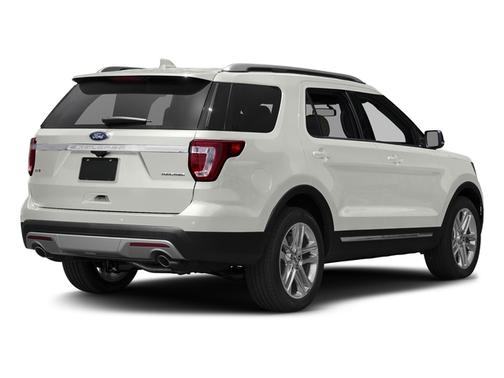 WHITE PLATINUM MET TRI-COAT 2017 Ford Explorer XLT