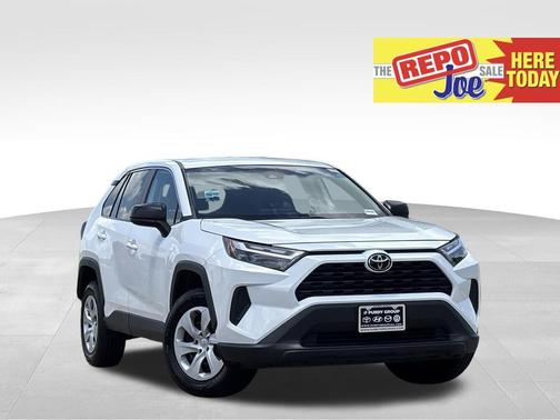White 2023 Toyota RAV4 LE