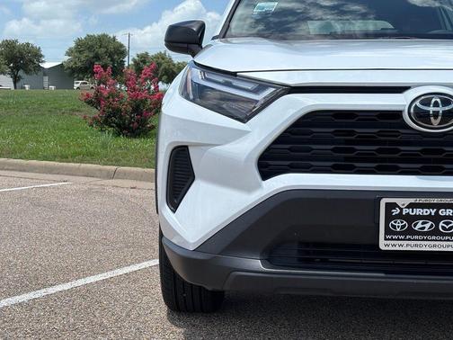 White 2023 Toyota RAV4 LE