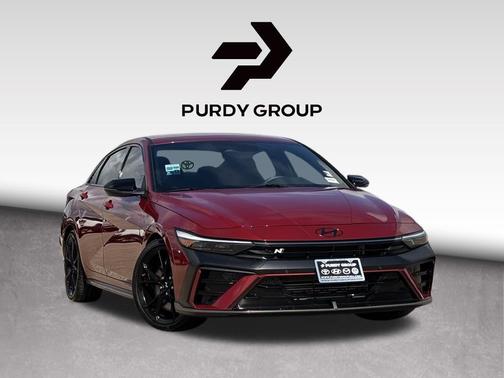 Ultimate red 2025 Hyundai ELANTRA N Base