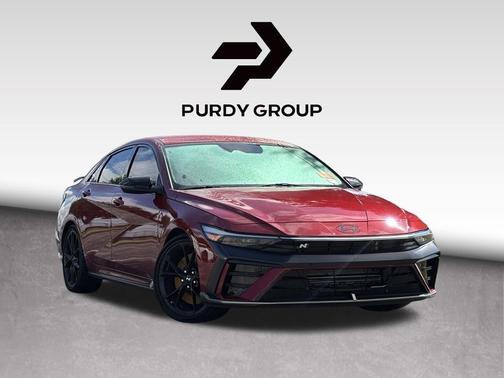 Ultimate red 2025 Hyundai ELANTRA N Base