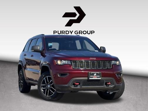 Velvet Red Pearlcoat 2017 Jeep Grand Cherokee Trailhawk