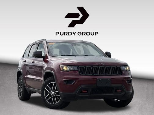 Velvet Red Pearlcoat 2017 Jeep Grand Cherokee Trailhawk