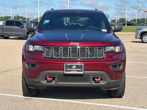Velvet Red Pearlcoat 2017 Jeep Grand Cherokee Trailhawk