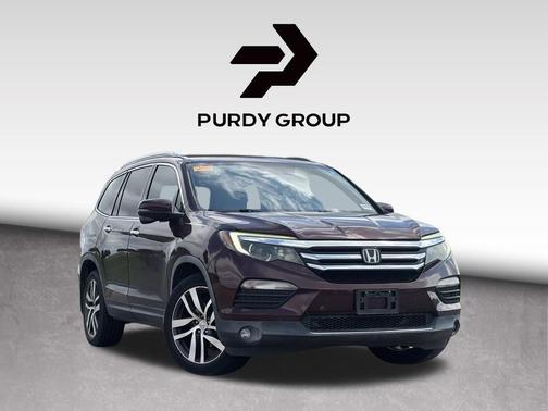 Dark Cherry Pearl 2017 Honda Pilot Touring