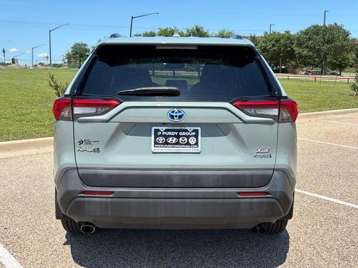 Lunar Rock 2021 Toyota RAV4 Hybrid XLE