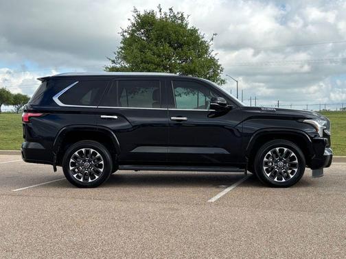 Midnight Black Metallic 2024 Toyota Sequoia Limited