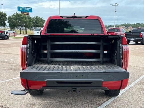 Supersonic Red 2023 Toyota Tundra Hybrid Platinum