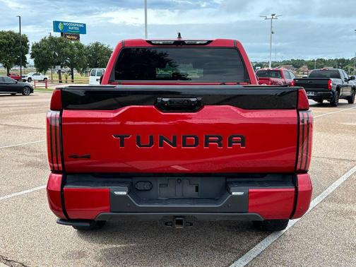 Supersonic Red 2023 Toyota Tundra Hybrid Platinum