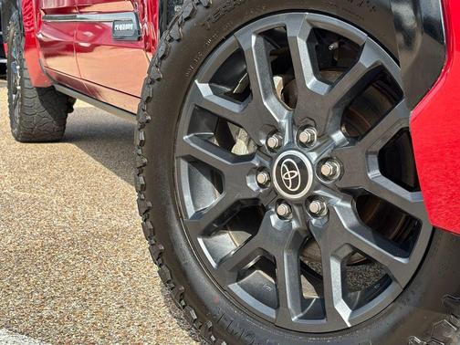 Supersonic Red 2023 Toyota Tundra Hybrid Platinum