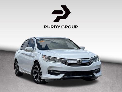 White Orchid Pearl 2017 Honda Accord EX-L