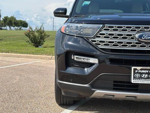 AGATE BLACK METALLIC 2024 Ford Explorer Limited