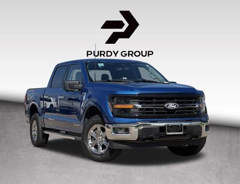 ATLAS BLUE METALLIC 2024 Ford F-150 XLT