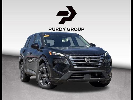 Super Black 2025 Nissan Rogue SV