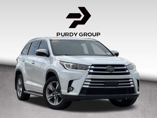 Blizzard Pearl 2019 Toyota Highlander Limited