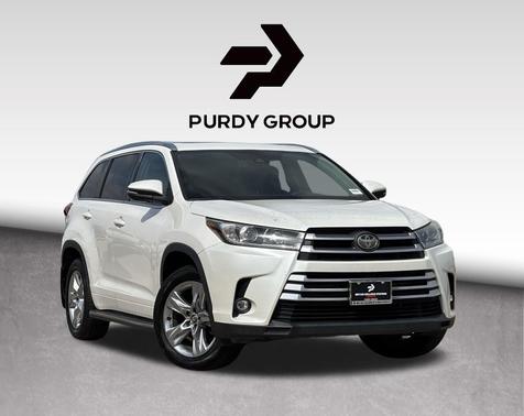 Blizzard Pearl 2019 Toyota Highlander Limited