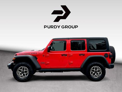 Firecracker Red Clearcoat 2025 Jeep Wrangler Rubicon