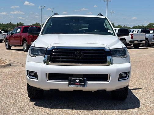 Super White 2021 Toyota Sequoia TRD Sport