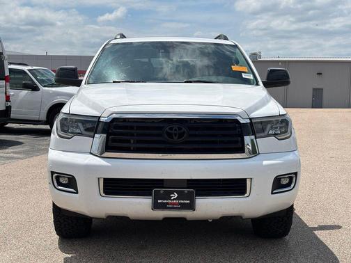 Super White 2021 Toyota Sequoia TRD Sport