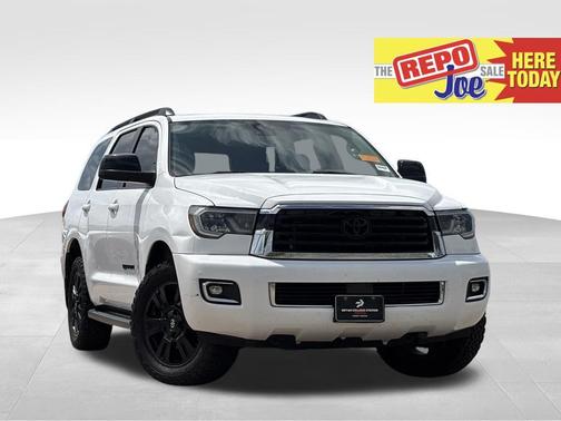Super White 2021 Toyota Sequoia TRD Sport